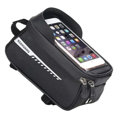 Fatbike con accesorios como bolsa y guardabarros