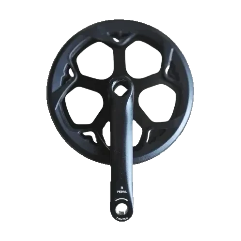 Plato delantero 44T con soporte para cubrecadenas – OUXI V8 (Max), Diablo