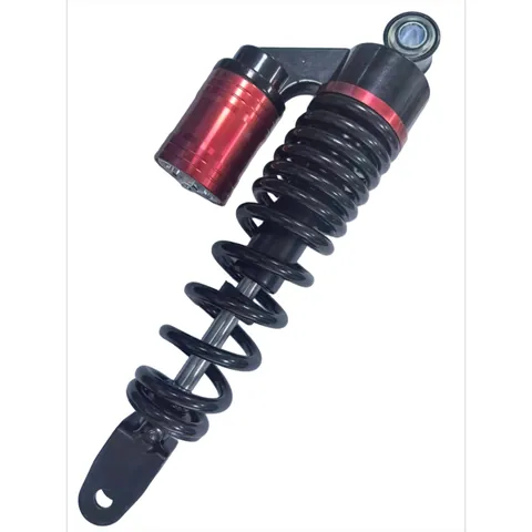 Amortiguador trasero rojo 290 mm – OUXI V8 Pro, V8 Ultra (24 pulgadas)