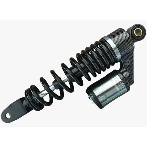 Amortiguador trasero negro 290 mm – OUXI V8 Pro, V8 Ultra (24 pulgadas)