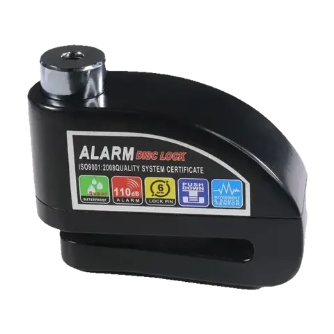 Candado de disco con alarma — fatbike
